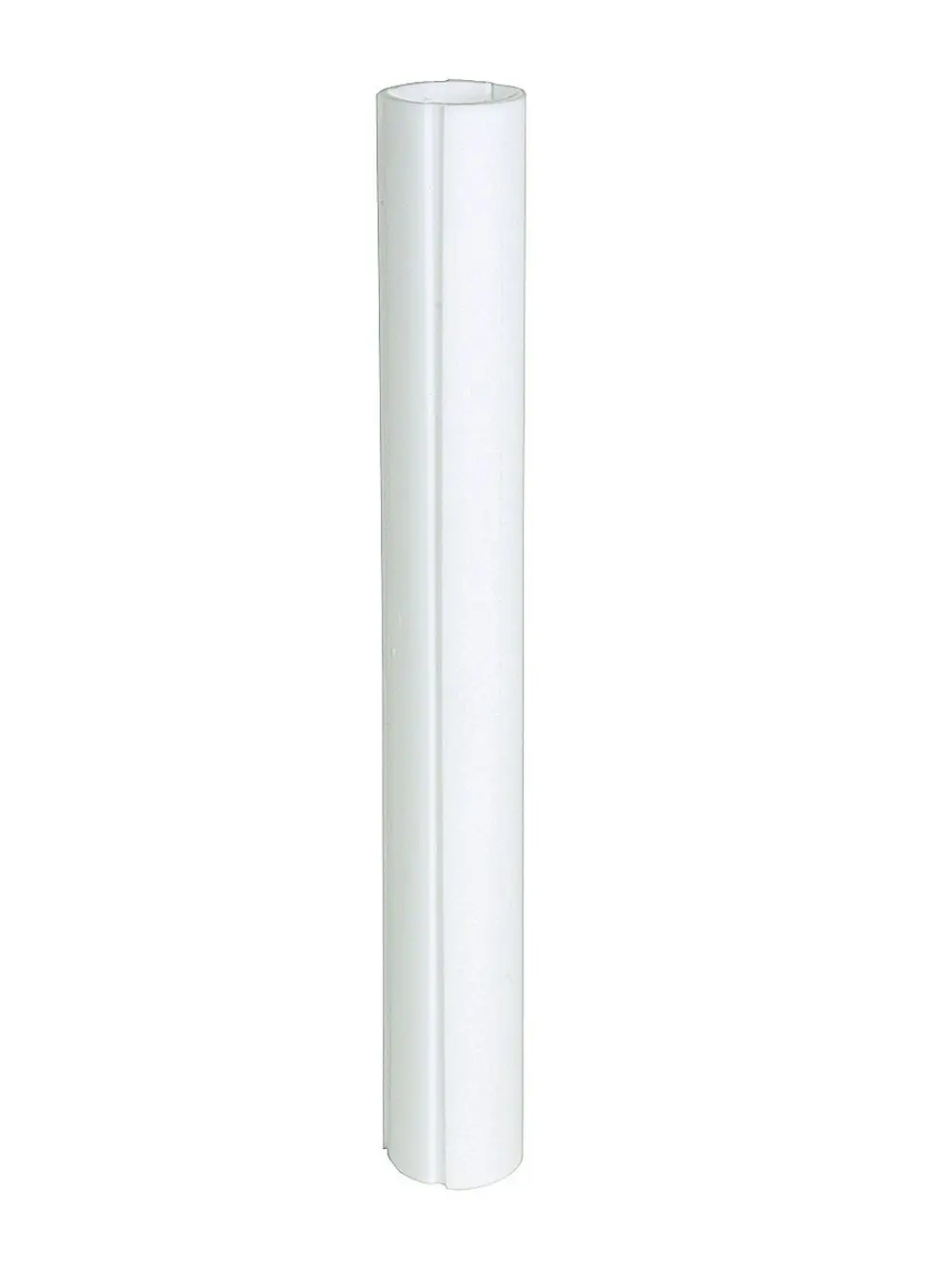 Weißes, rundes Rohr mit einer glatten Oberfläche, geeignet für die Verwendung in Sanitär- und Heizungsinstallationen. Hersteller ist Fränkische.